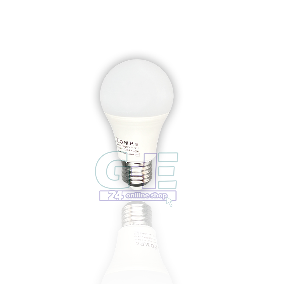 لامپ کم مصرف 10وات LED حبابی امید پدیده
